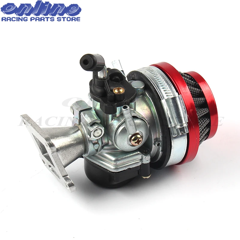 49cc 50cc 60 66 80cc 2 тактный карбюратор воздушный фильтр Carb ПОДХОДИТ двухтактный
