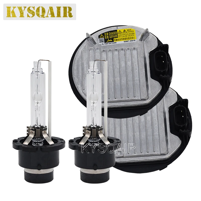Оригинальная HID лампа 35 Вт 4300K D2S D4S D2R D4R 5000K 6000K 55 комплект ламп для автомобильных