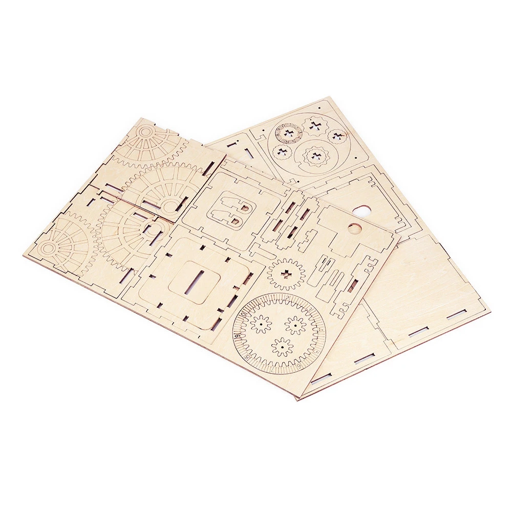 Cipher кодовый ящик для депозита Механическая деревянная модель 3D Головоломка Развивающие игрушки