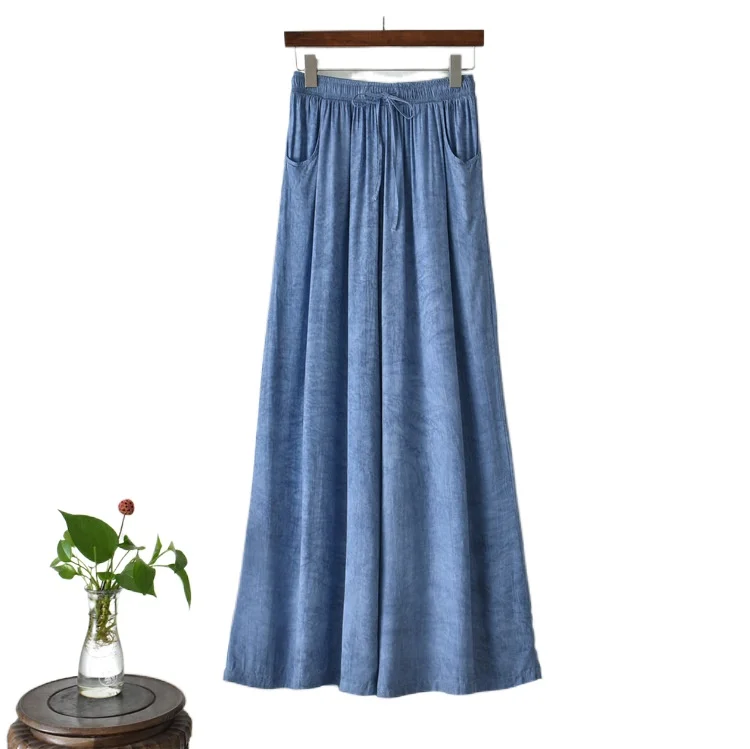 

Spring Summer Women Yoga Pant Linen Quickly Dry Wide Leg Loose Sweatpant Running Jogger Fitness Workout Casual Pant sportswear