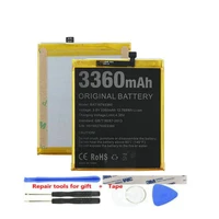for doogee n10 y7 original battery 3360mah replacement re charger mobile phone big batteries tested