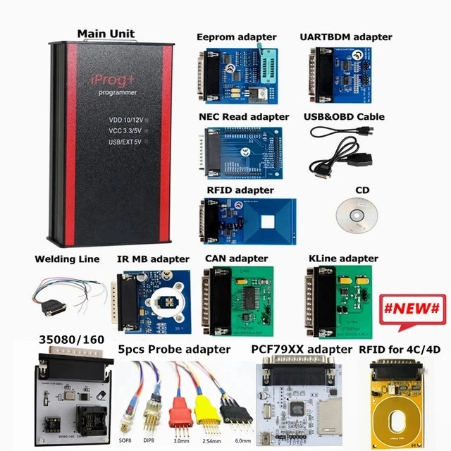Iprog Pro IPROG + V87 скрипт Поддержка программного обеспечения IMMO сброс подушки