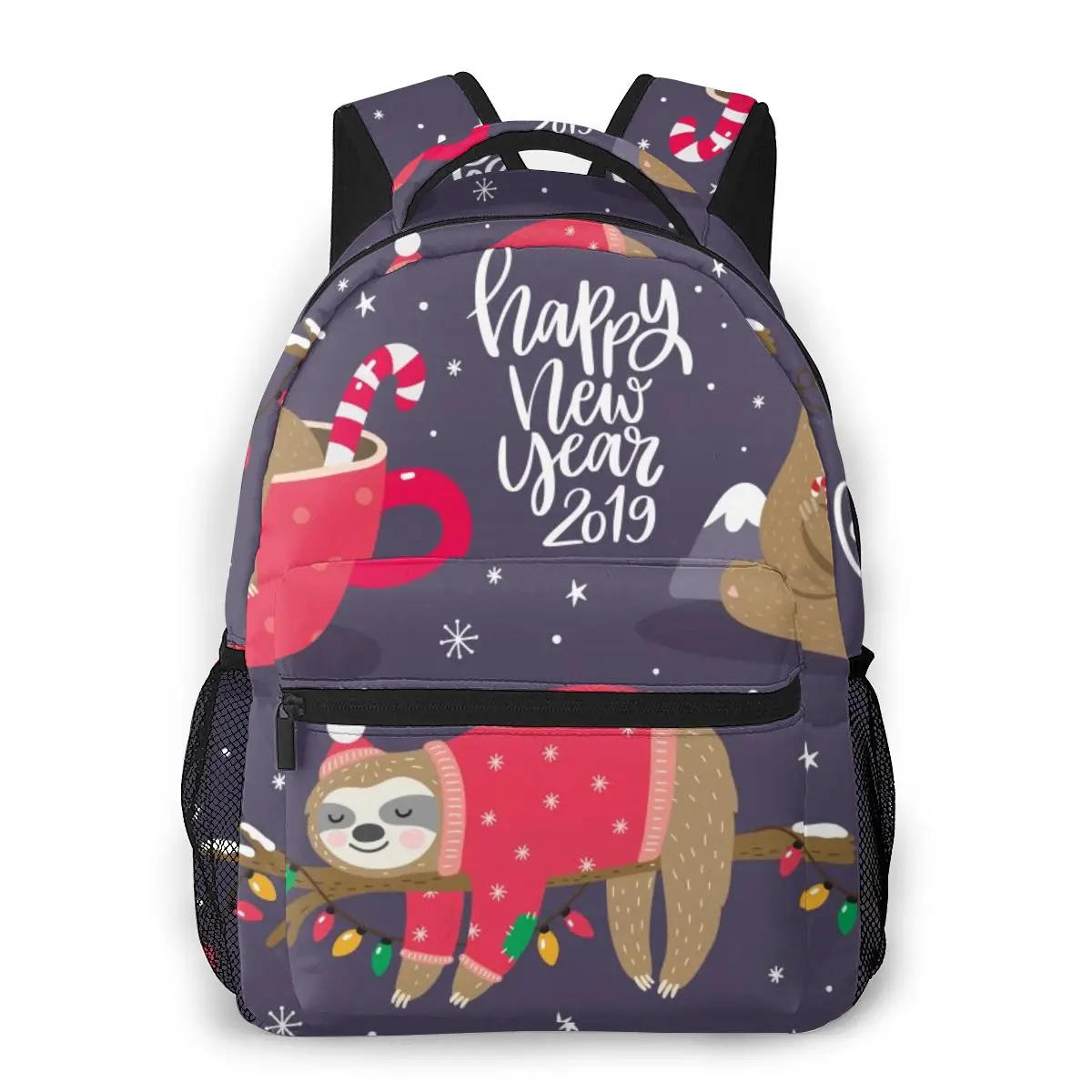 2020 OLN дорожные рюкзаки Hello зима с милой ленивой девочкой рюкзак для женщин Большая