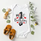 Детское боди с коротким рукавом, на 1 год