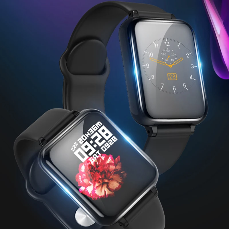 Смарт часы монитор кровяного давления пульсометр подключение фитнес трекер