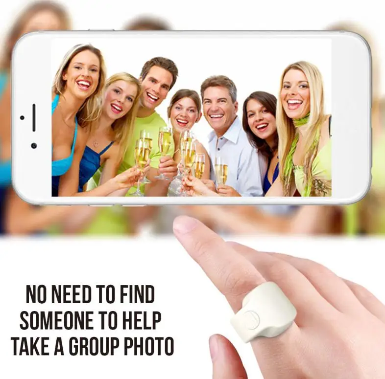 Беспроводное мини-кольцо для селфи с пультом дистанционного управления телефона