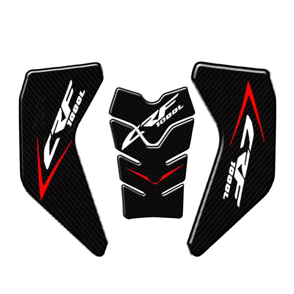 Мотоцикл углеродного волокна газа масляный бак Pad протектор рыба наклейка
