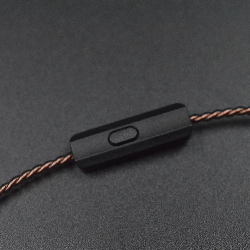 KZ Earphones Cable with Microphone 2 Pin Upgrade Headphone Wire Mic for ZST ZSN ZS10 pro ZS3 ZS6 AS16 AS12 Pro | Электроника