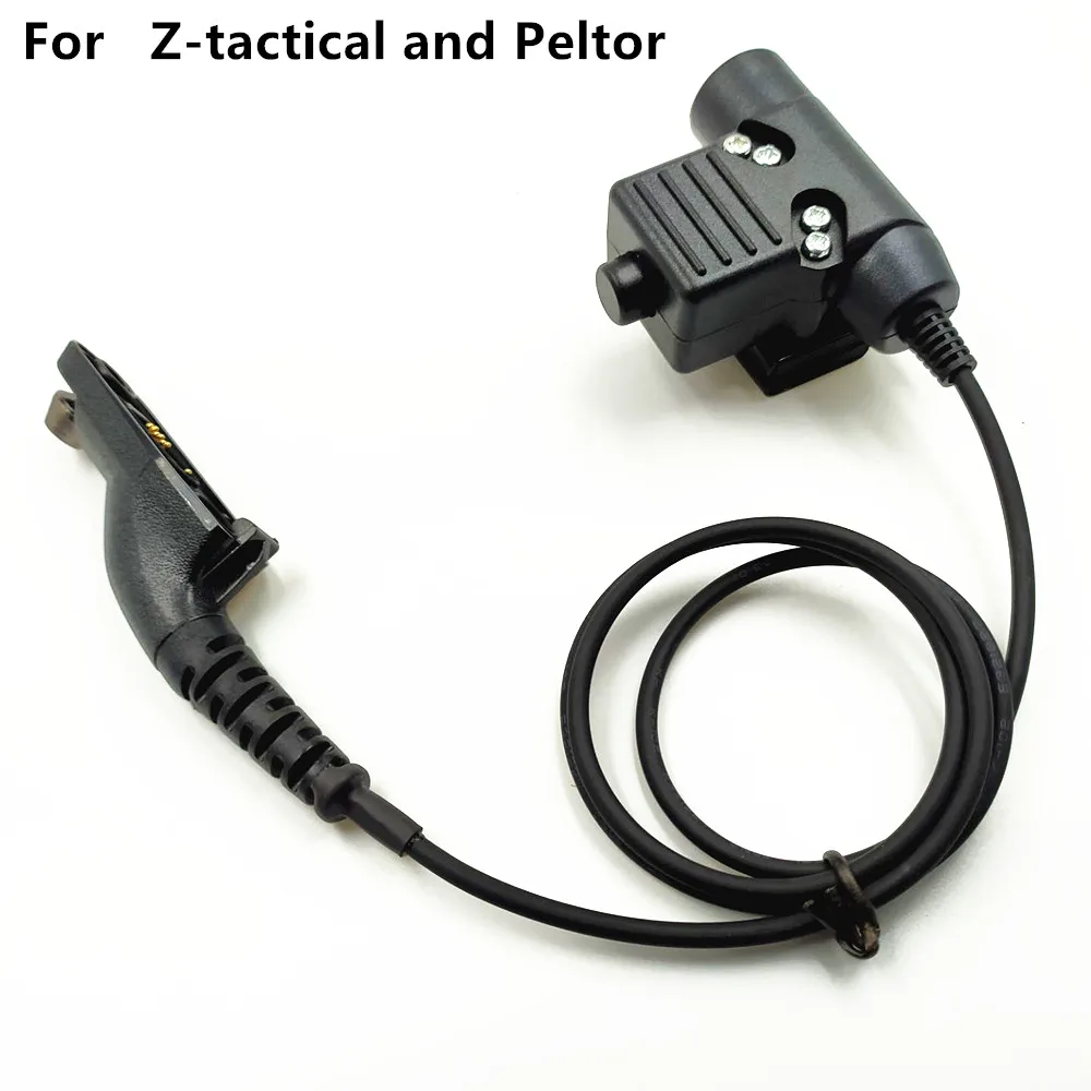 Regular for Z-Tactical and peltor U94 Headset U-94/A PTT for Motorola XiR P8268 8260 APX 7000 8000 DP3400 DP3600 DGP4150