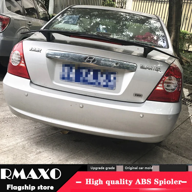 Спойлер для Elantra 2006-2019 Hyundai TF высококачественный спойлер из АБС-пластика