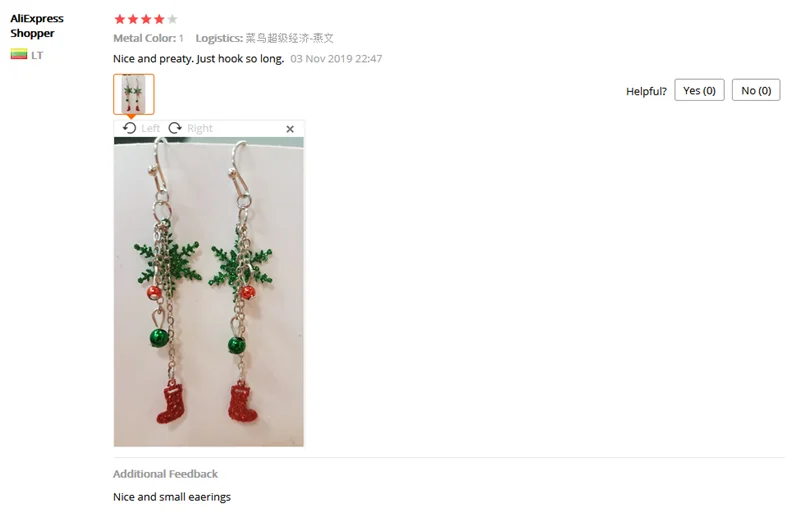 Женские серьги гвоздики с кристаллами Snow fake Bijoux массивные рождественский
