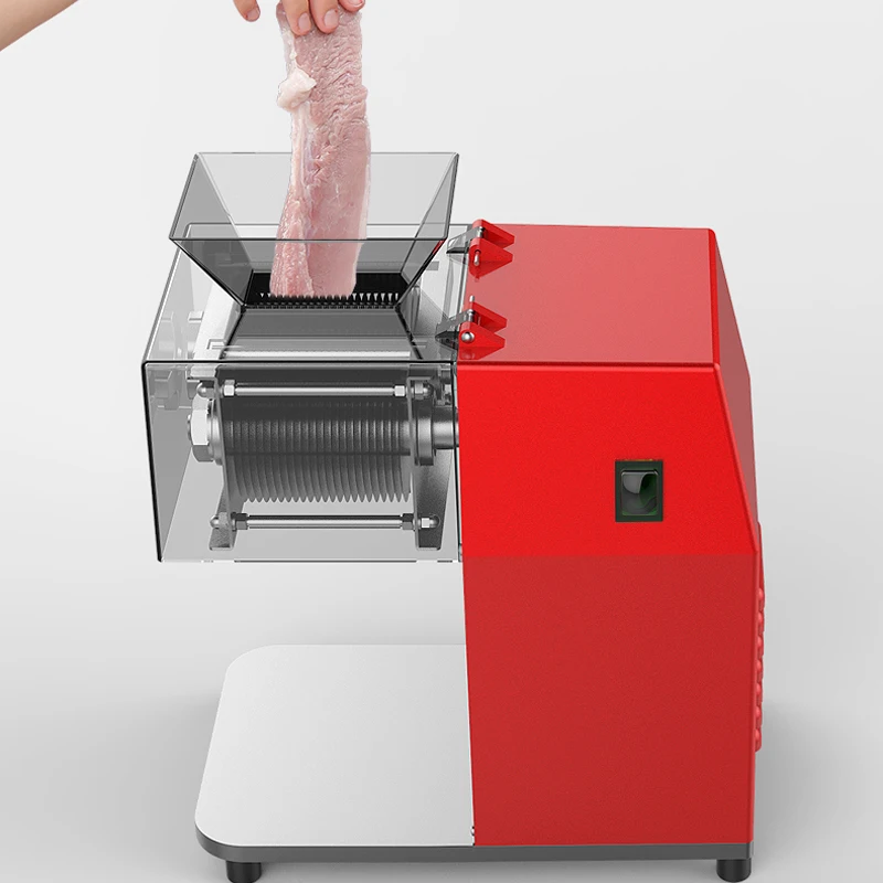 

Electric meat slicer commercial automatic cutting machine slice dicing machine meat grinder cutting machine small desktop