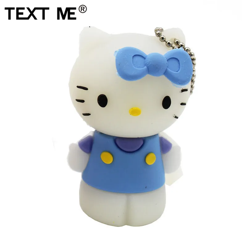 Usb флеш накопитель текстовый ME 6 coarl hello Kitty usb 2 0 4 ГБ 8 16 32 64 флешка подарок|USB