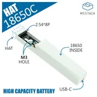 Аккумуляторная батарея M5Stack, литиевая батарея большой емкости M5SticKC 18650