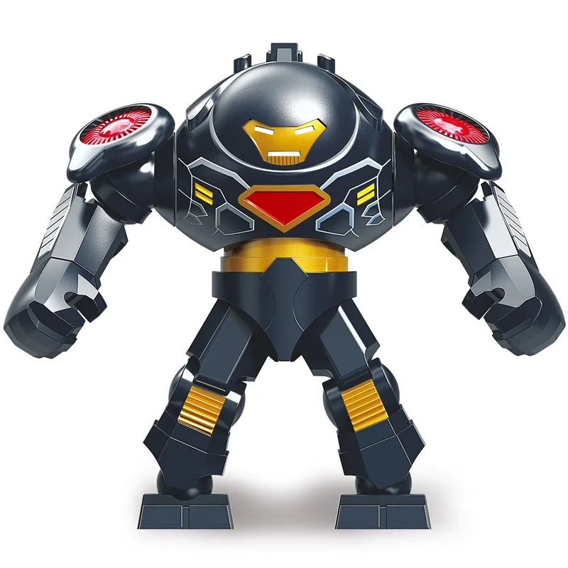 

Big Decool Thanos Large Anti Venom Riot Carnage Green Lantern Hulk Buster Goblin Thing Building Block Figures Toy For children