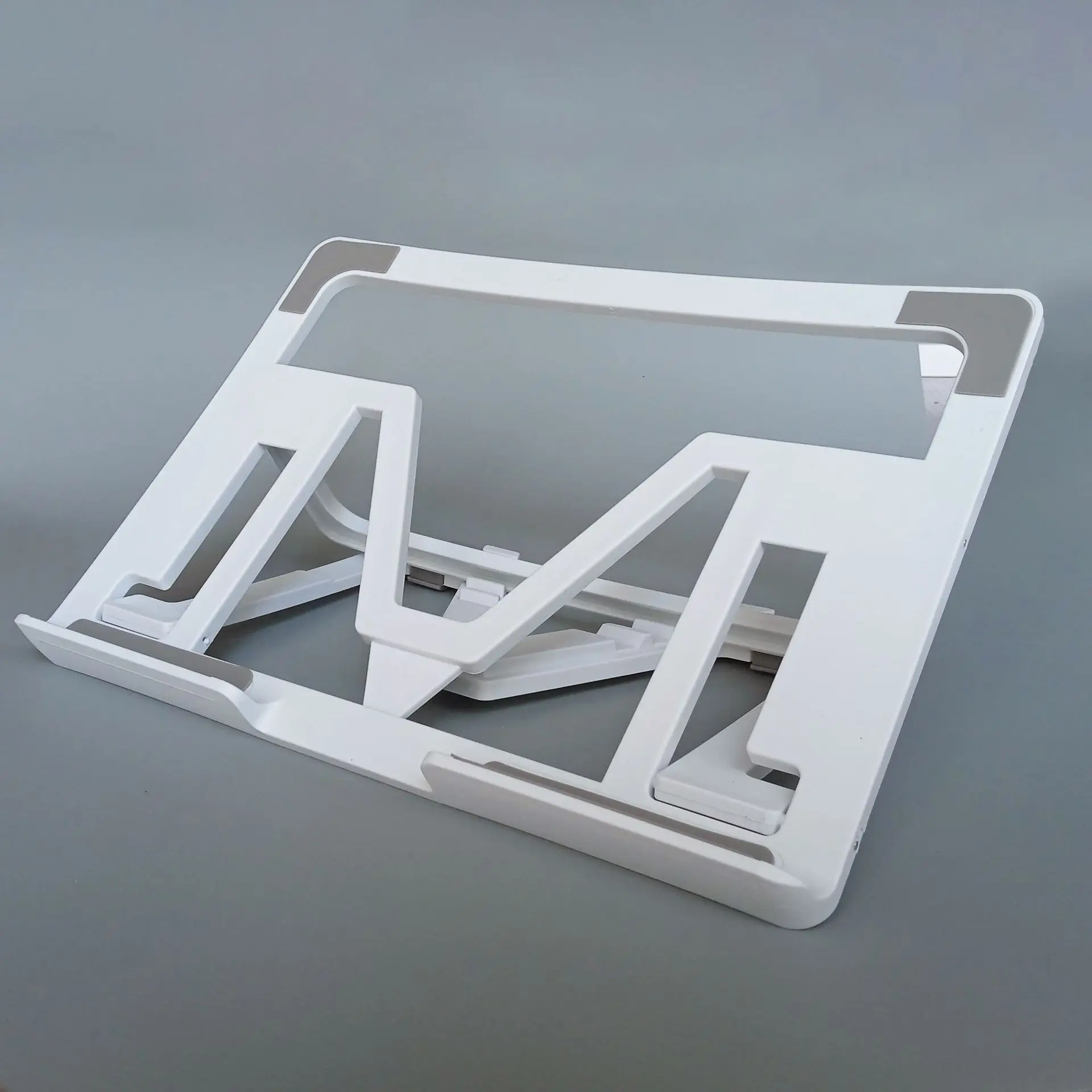 

2021 NEW Laptop Stand,Multi-Angle Heat-Vent Dissipation Silicone Stand for Desk, Ergonomic Height Angle Adjustable Laptop Holder