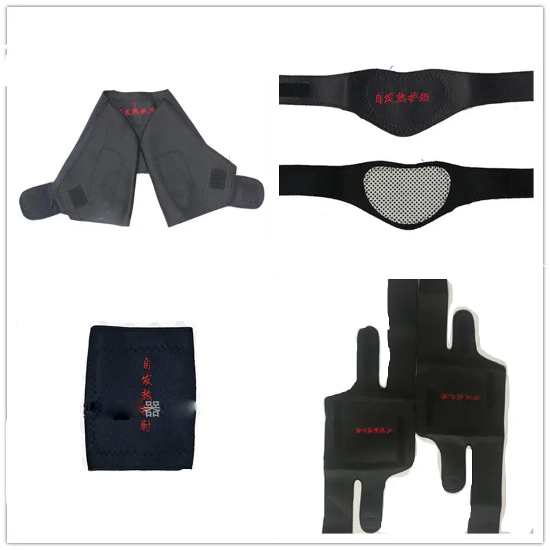 1 пара/1 шт. турмалиновый самонагревающийся шейный бандаж Магнитная терапия Пояс