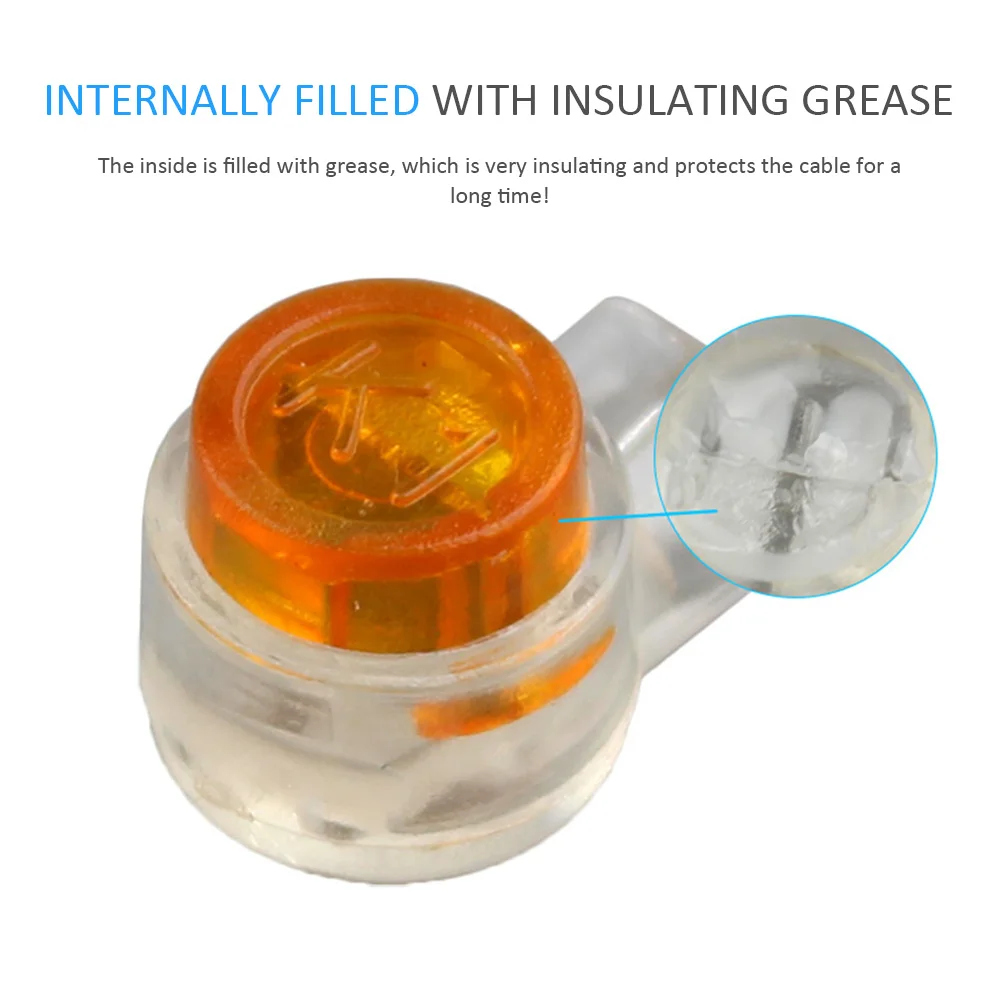 5 шт. обжимные соединительные клеммы Rj45 K1 разъем водонепроницаемая проводка Ethernet