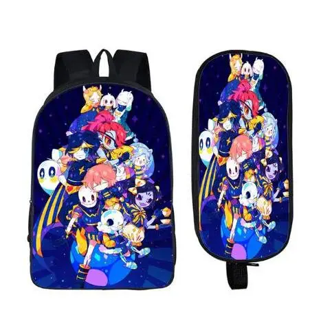 16 inch Undertale Backpack Sans And Papyrus School Backpacks Boys Girls Bag Children Bags Schoolbags Kids Gift | Багаж и сумки