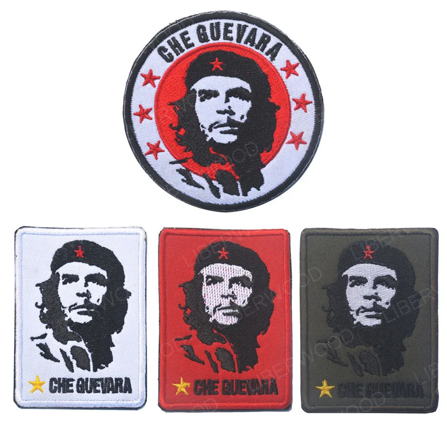 Ernesto Che Guevara Куба Кубинская революция вышитый крючок Петля нашивка значок военная куртка Футболка патч аппликация