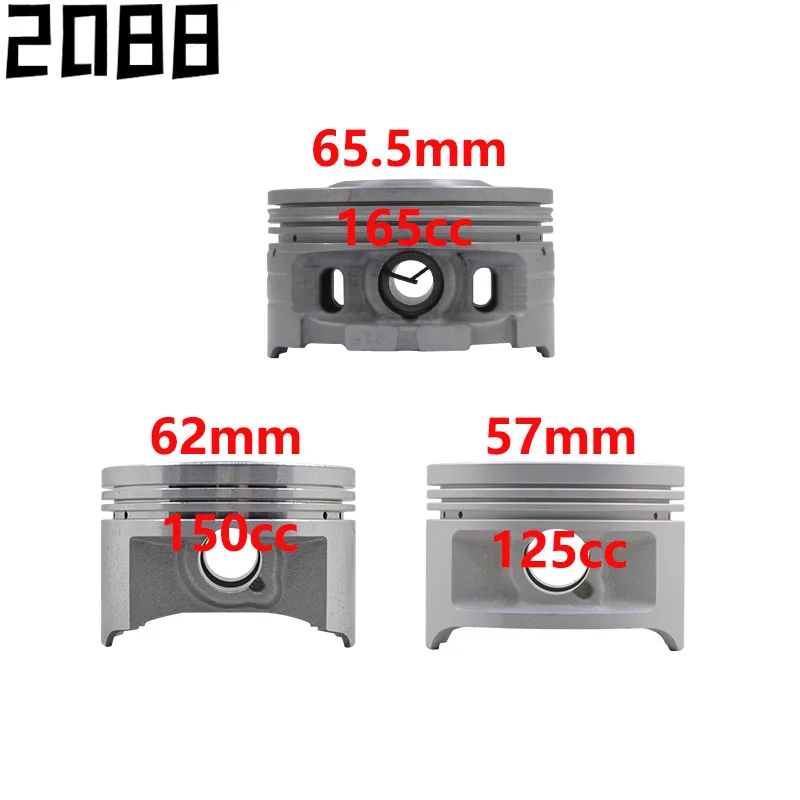 Комплект прокладок поршневого кольца мотоцикла подходит для Suzuki EN 125 125-2A Hu 125CC 150CC