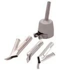 4 шт. качественные насадки для сварки из титанового сплава 5 мм насадки для сварки для виниловых ПВХ пластиковых сварочных электроинструментов горячего воздуха