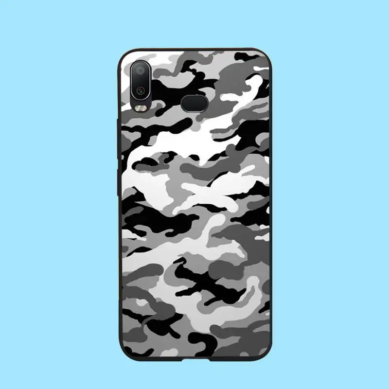 Камуфляжный армейский чехол для телефона PENGHUWAN с камуфляжным рисунком Samsung A10 A20 A30
