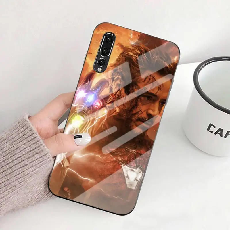 

ZFGHSHYQ Shero Iron Cover Man Phone Case For HUAWEI P9 10 Plus 20 Pro 30 Lite Mate9 Honor 7A 8x 9 10 V10 Nove3i 5 Tempered Glass