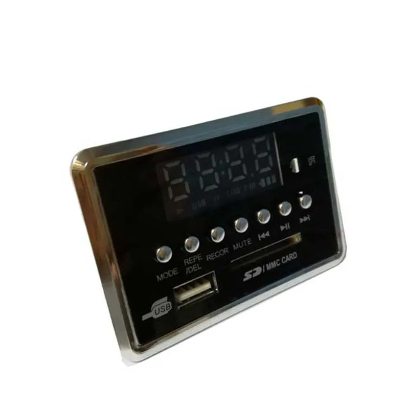 3 7-5 в USB FM Aux Радио MP3 плеер встроенный автомобильный Громкая связь Bluetooth декодер
