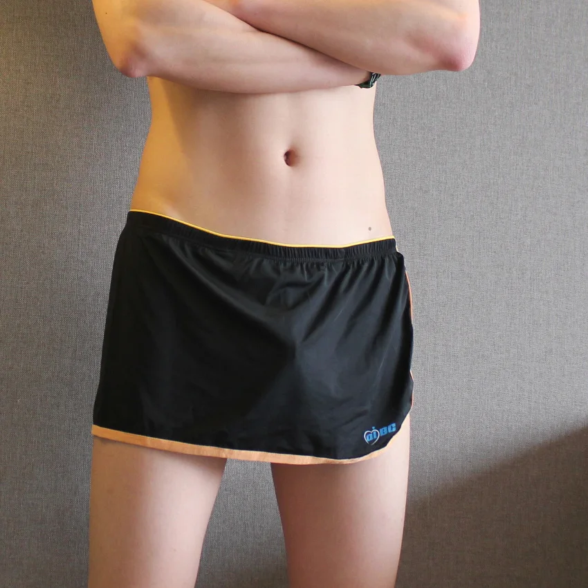 Новые Сексуальные брендовые Модные мужские одноцветные штаны для отдыха трусы