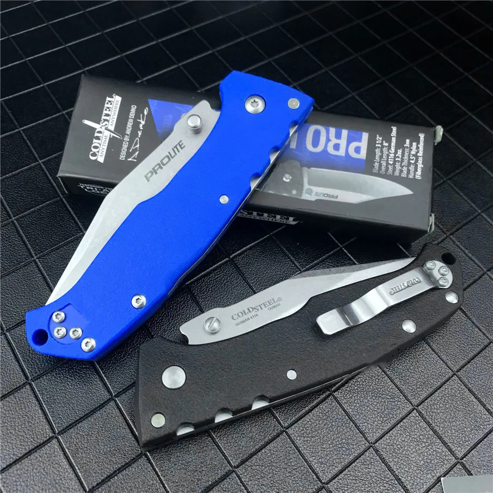 Складной нож из холодной стали 3 дюйма 4116 немецкое стальное лезвие военный