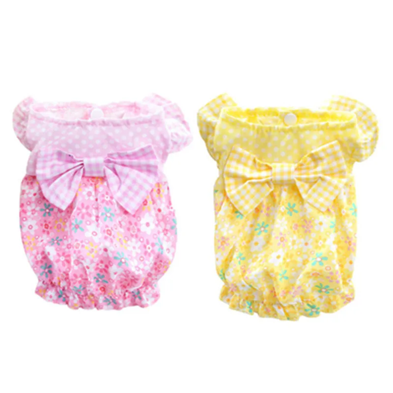 

Cute Floral Dog Dress Summer Dog Clothes Cat Puppy Yorkie Clothing Yorkshire Chihuahua Poodle Pomeranian Pet Outfit Dropshipping