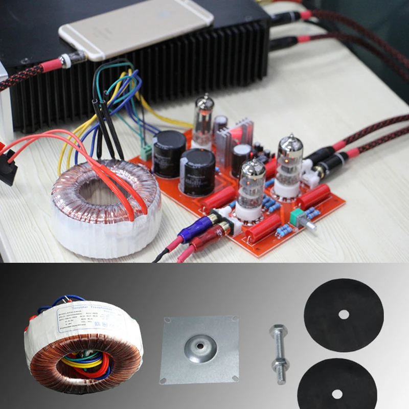 KYYSLB AC8V AC180 230V 6N3 6H3N GE5670 предусилитель трубка Bile выпрямитель HIFI усилитель