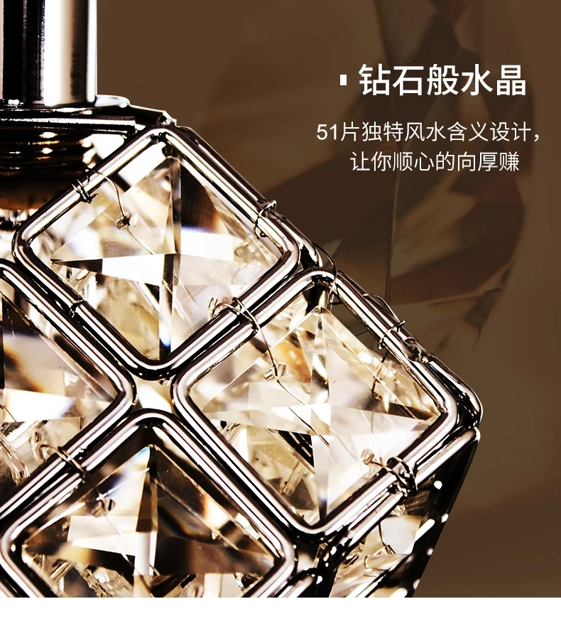 Креативный кристалл droplight Сферический свет инженерные огни освещение для