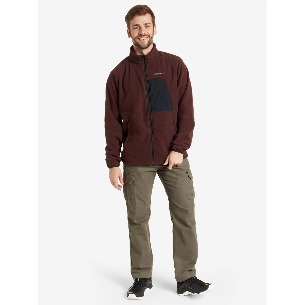 Джемпер флисовый мужской columbia rapid expedition красный |