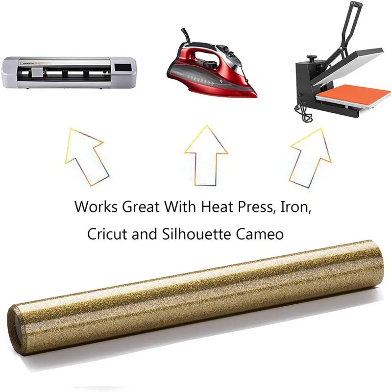 Прочный теплопроводный режущий виниловый Утюг на пленке ПУ виниле для крикута и