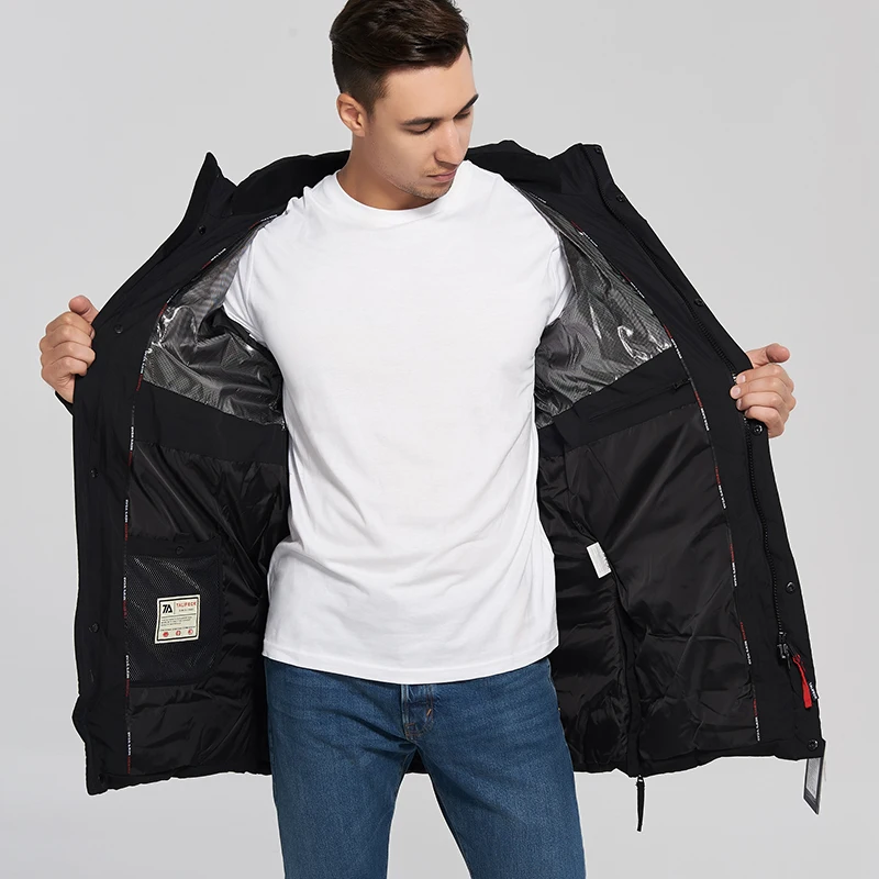 2021 new Winter Jacket Men Fashion Parka Men Thick Warm Long Thicken Warm Parka Cotton padded jacket High Quality coat male