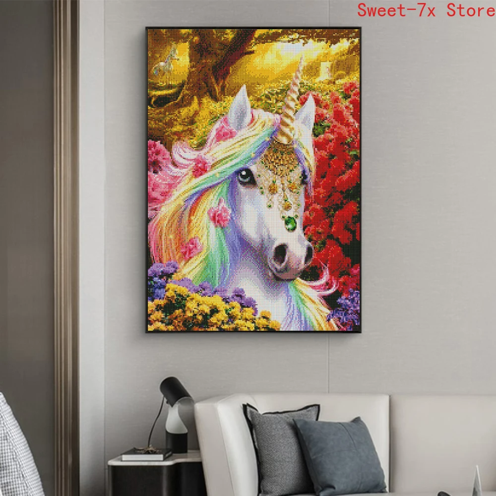 

Colorful Cartoon Animals DIY 5D Diamond Painting Cross Stitch Kit Full Drill Embroidery Mosaic Art Picture of Rhinestones Gift