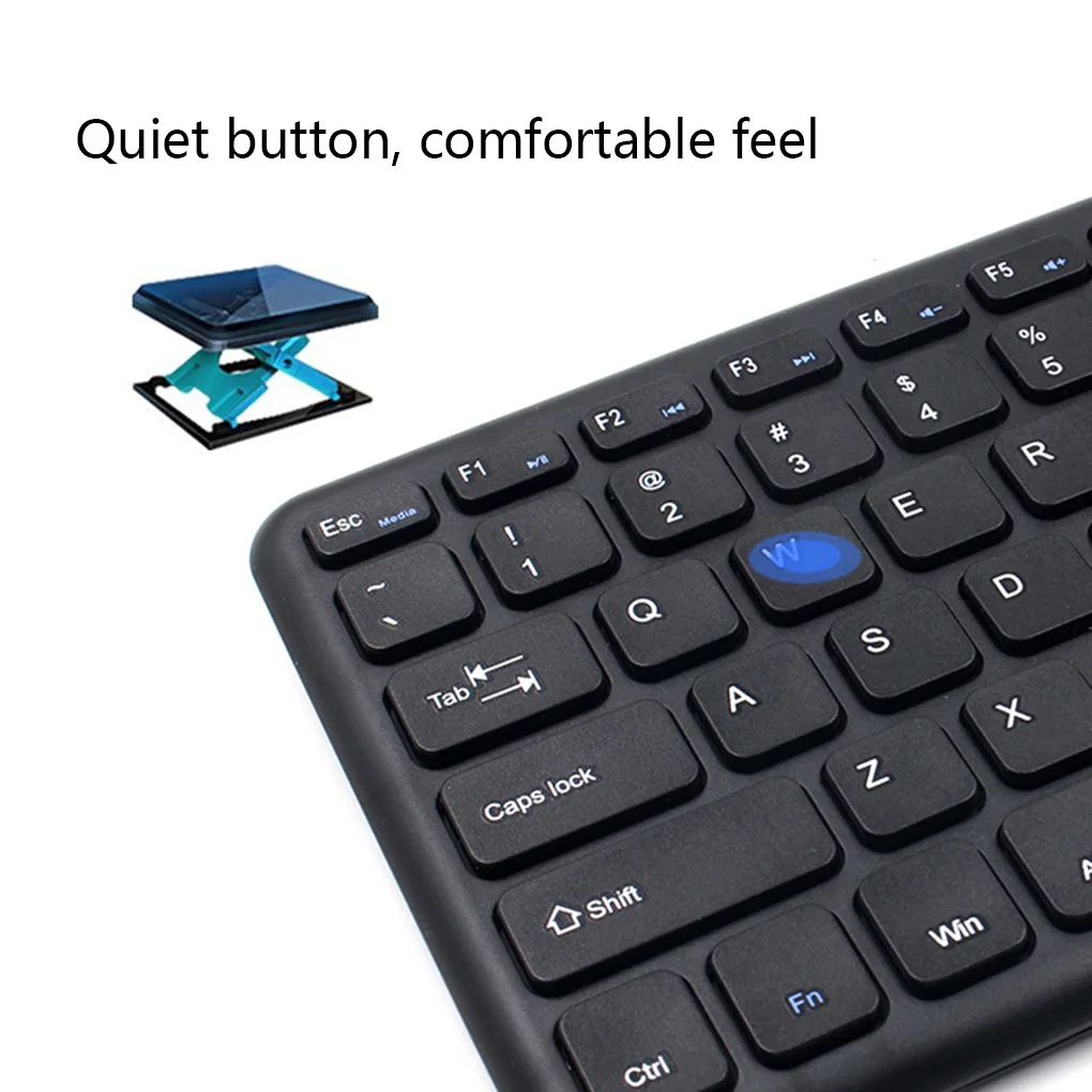 

2.4G Wireless Gaming Keyboard with TouchPad Touchpad Computer Keypad Touch For Andriod For iOS Phone