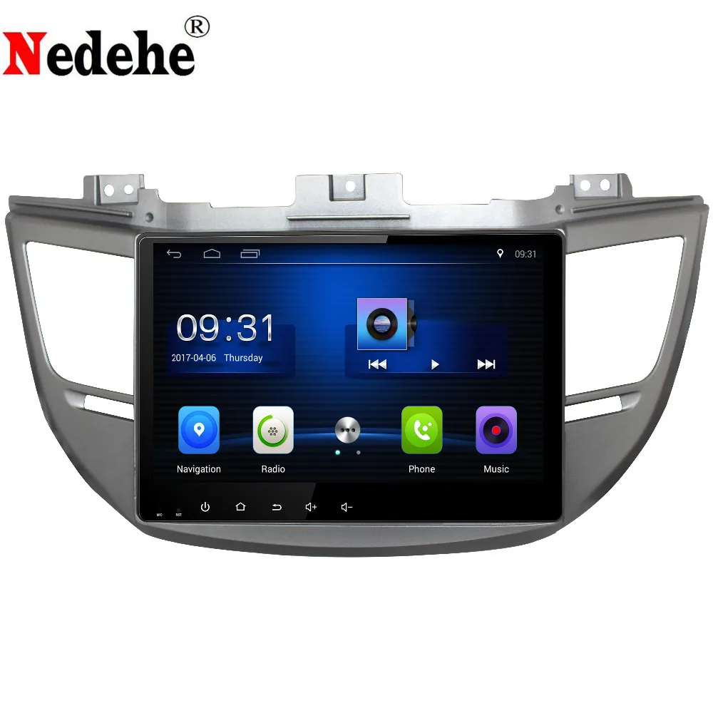 Nedehe 2G + 32G 10 1 дюймов четырехъядерный Android 8 0 автомобильный радиоприемник для Hyundai
