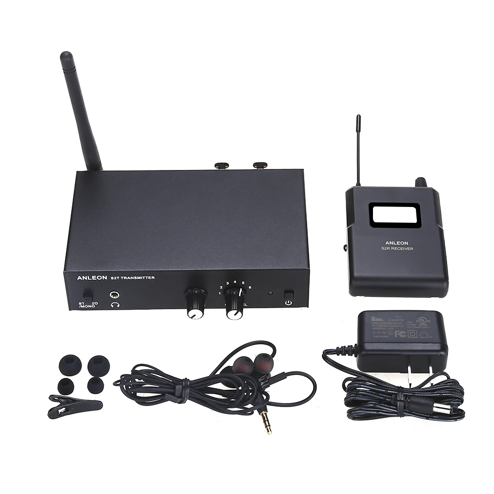 Для ANLEON S2 Беспроводная внутриканальная система монитора UHF стерео IEM