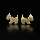 Женское ювелирное изделие из серебра 925 пробы, серьги в виде медведя пробы