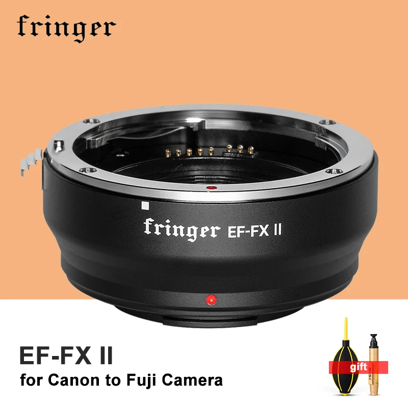 Адаптер объектива Fringer EF-FX II FR-FX20 автофокус для Canon Sigma камеры Fujifilm с креплением FX XT3