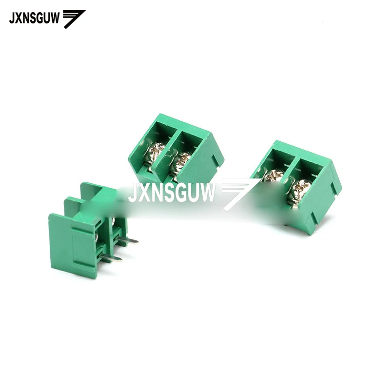 

10PCS Terminal HB9500 2P 3P spacing 9.5mm fence can be spliced 300V / 30A green