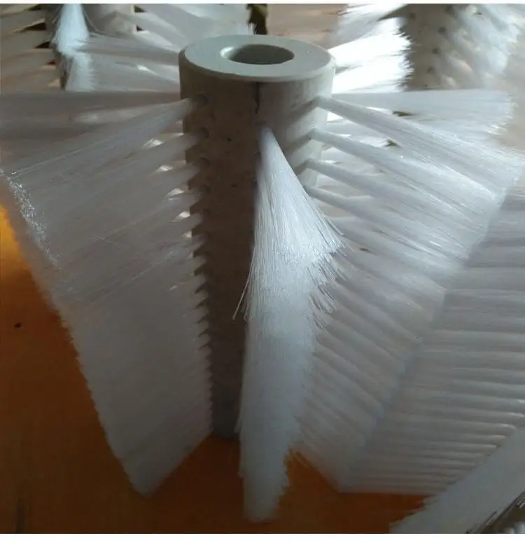 Glass cleaner brush roller duck machine polishing machine to the scales scales brush roller nylon brush fruits and vegetables