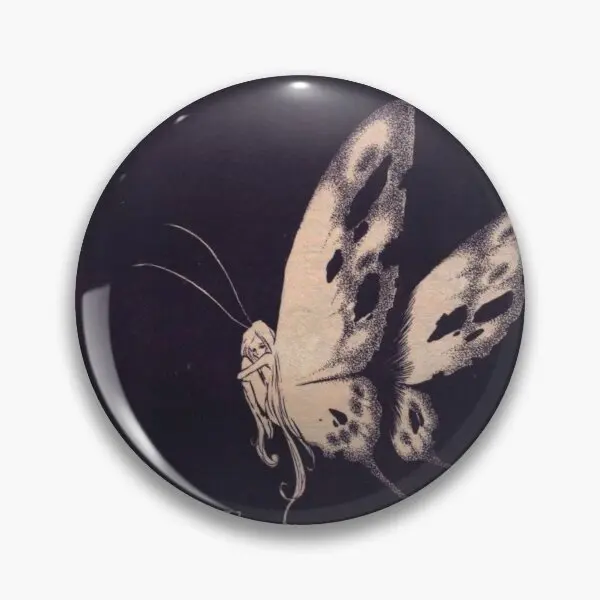 

Японская винтажная манга Бабочка Фея настраиваемая мягкая булавка для кнопки заколка для лацкана заколка для воротника креативная мультяш...