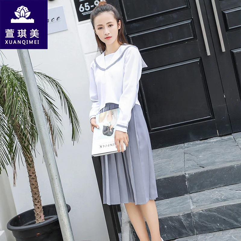 Женский комплект школьной формы японский и корейский студенческий костюм