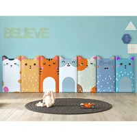 childrens anti collision bedside soft bag kindergarten baby decoration self adhesive living room tv background wall stickers