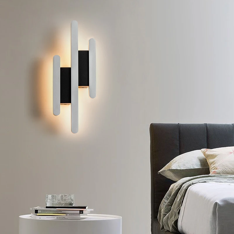 Современный минималистичный светодиодный алюминиевый настенный светильник 18 Вт