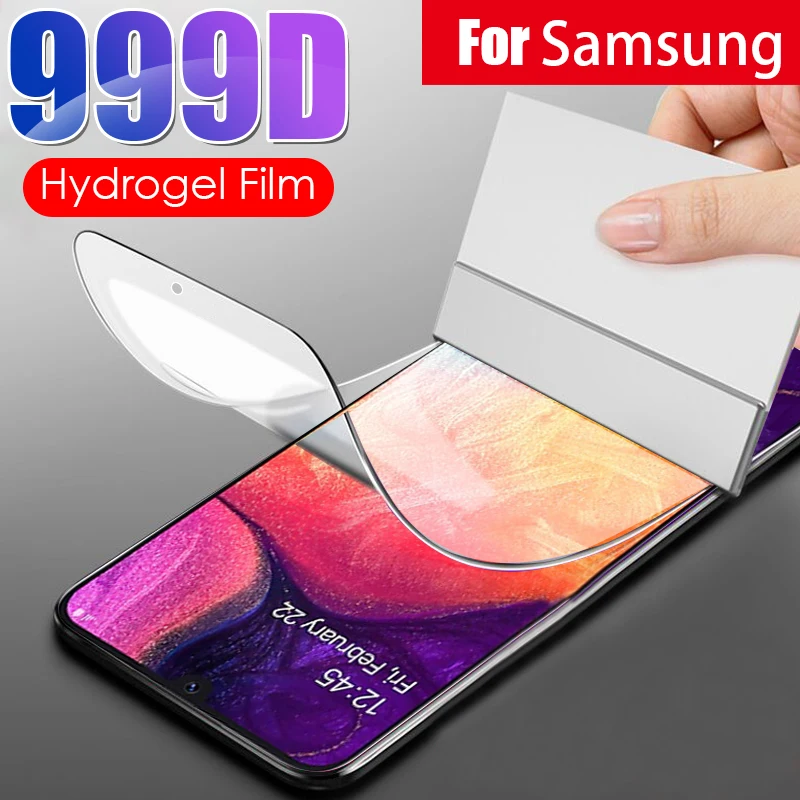 Защитная Гидрогелевая пленка для самсунг Galaxy A51 A71 A10 A20 A30 40 A50 A60 A70 M10 M20 A7 A8 2018